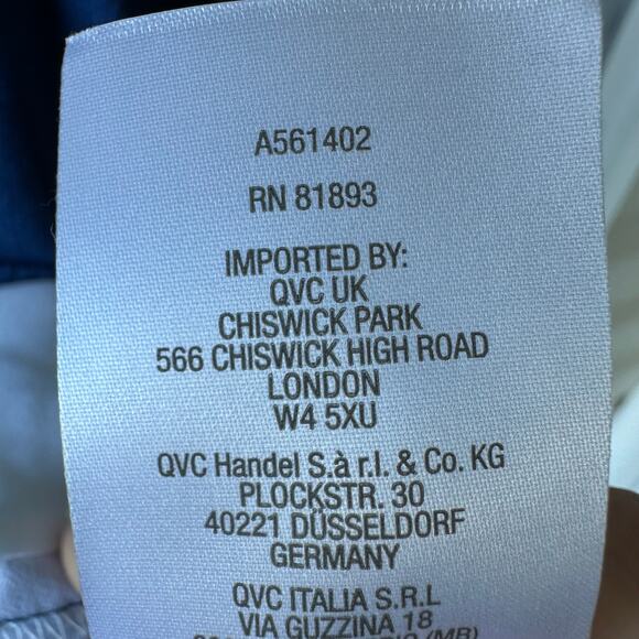 Isaac Mizrahi QVC XL Petite Mock Neck Fine Gauge Sweater Layered Look Twilight - Picture 7 of 8